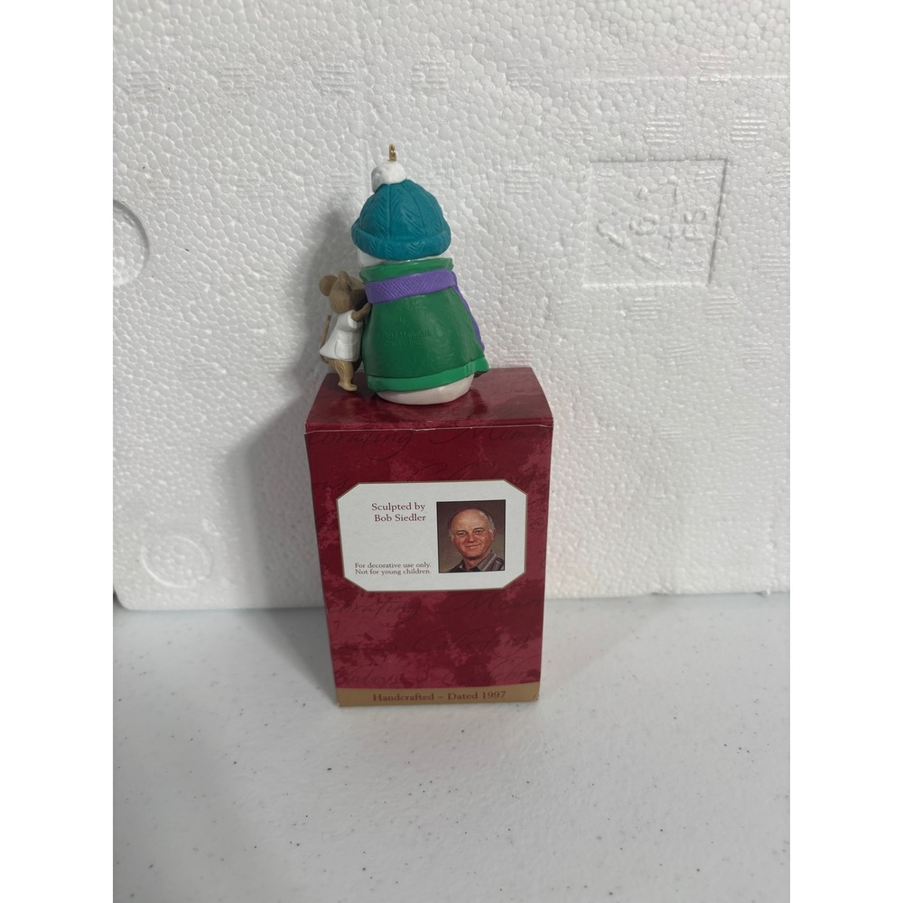 Hallmark 1997 Keepsake Ornament Christmas Checkup Snowman Dr Mouse Bob Siedler - Picture 3 of 4